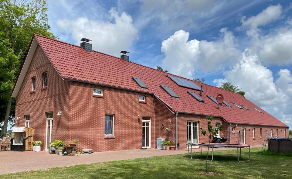 Ferienwohnung Heunüst Nordsee Osteel Exterior foto
